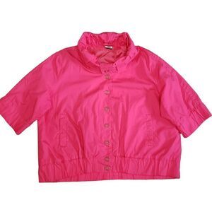 Route 66 Pink Cowl Neck Light Coat Size XXL